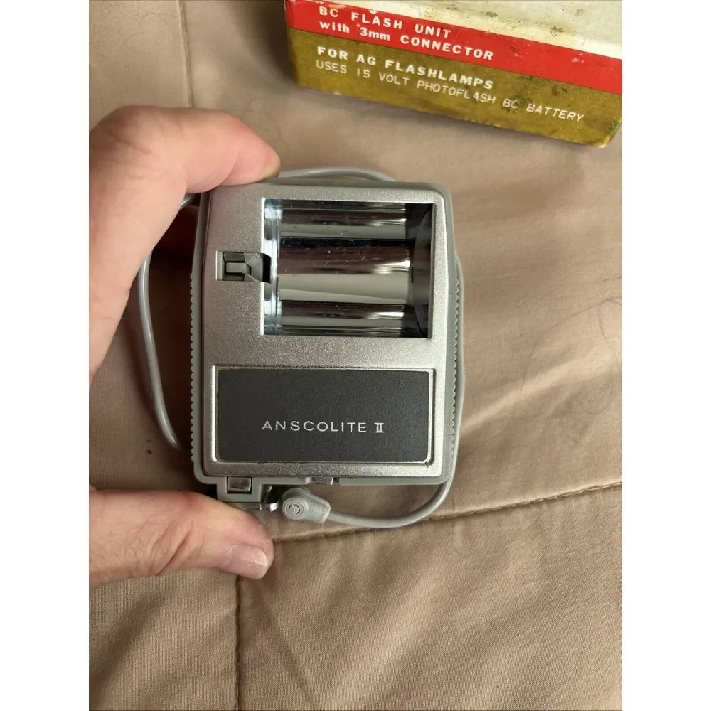 Anscolite II  Bc Flash Unit With 3 Mm Connector‎ For Ac Flash Lamps 2431 In Box
